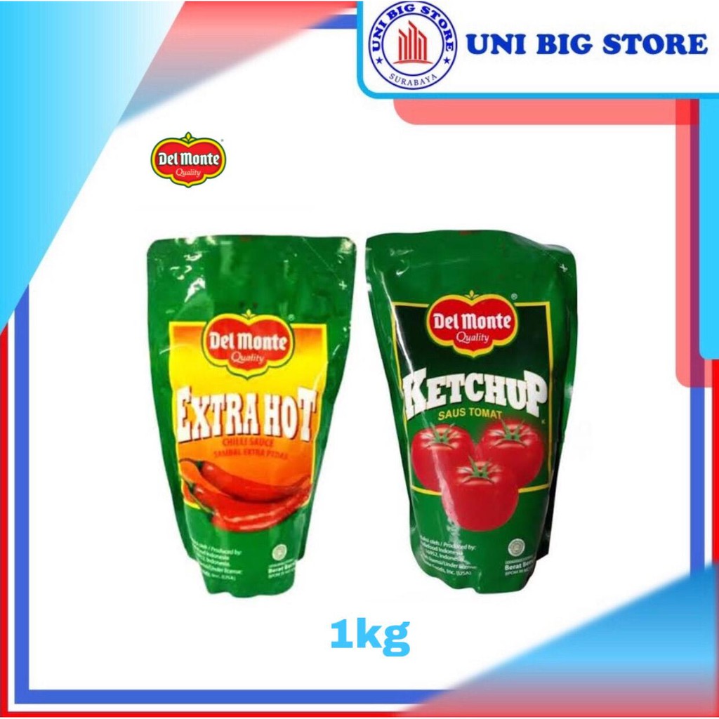 

Saos DELMONTE Ketchup Saus Tomat / Extra Hot Lombok 1 kg