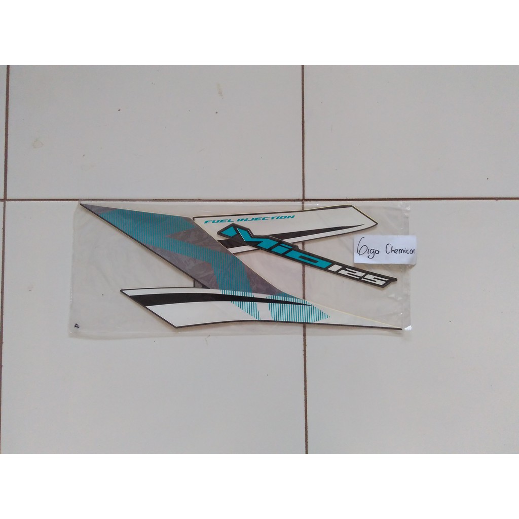 striping sticker mio m3 2017 2018 hitam putih original