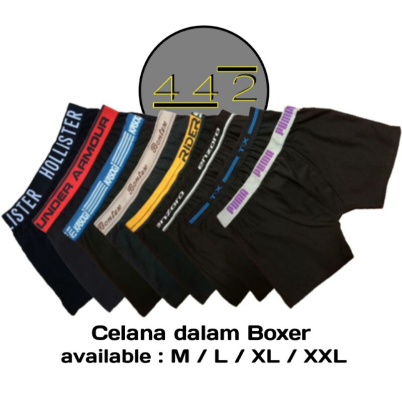 Cd Boxer pria isi 3 Pcs