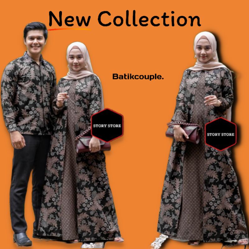 COUPLE GAMIS KEMEJA TERBARU