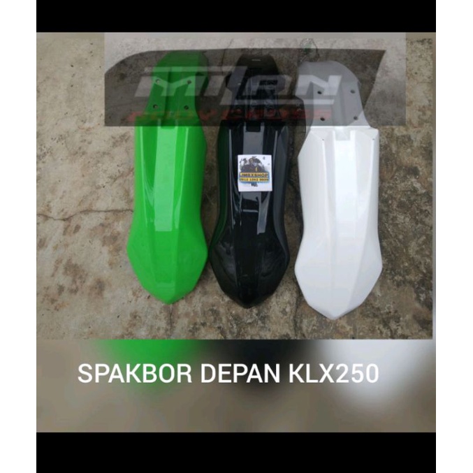 SPAKBOR DEPAN KLX 250 SLEBOR DEPAN KLX 250 FRONT FENDER KLX 250 CRF WR KLX KLX BF KX KXF YZ YZF KTM 