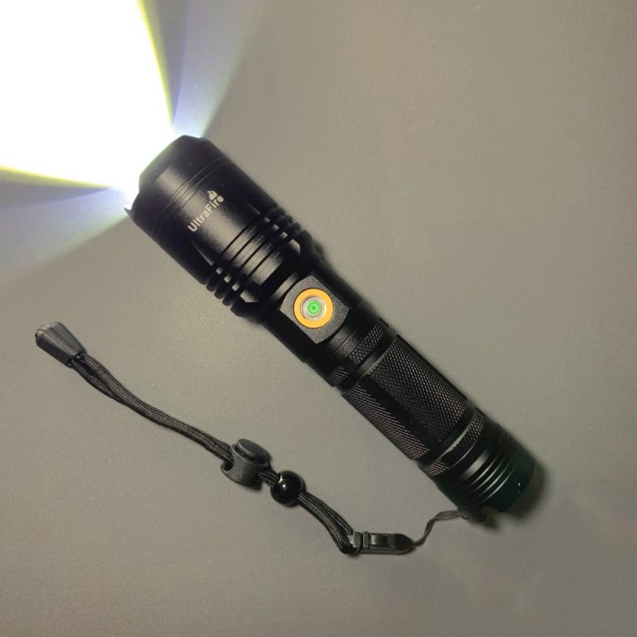 Senter LED XHP 70 ultrafire Cree Compact baterai 26650 rechargeable - XHP 70