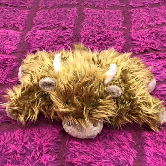 Boneka jellycat truffls highland cow