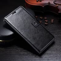 SAMSUNG GALAXI A80 Case leather flip cover wallet kulit