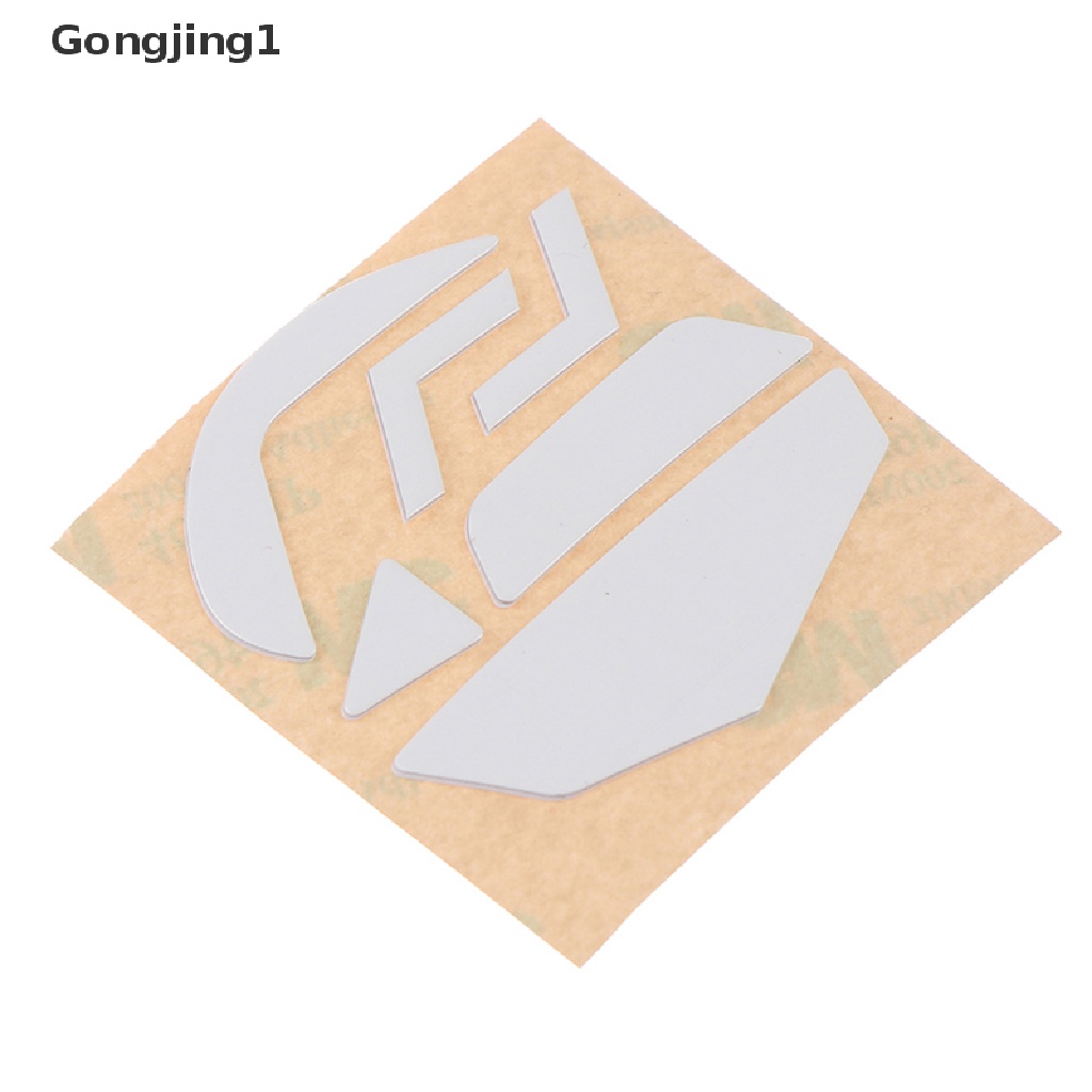 Gongjing1 1 Set Skate Kaki Mouse Untuk G502 Mouse Putih Ujung Lengkung