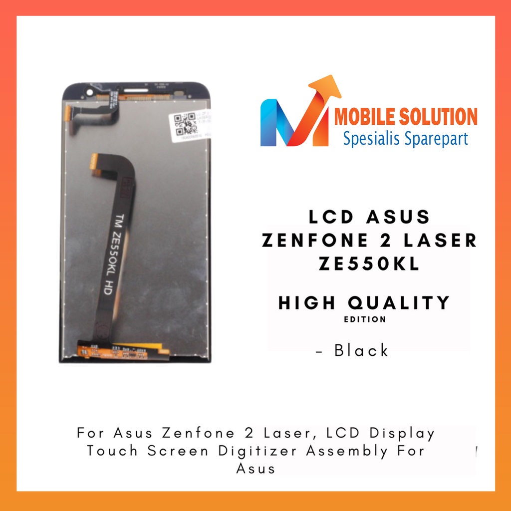 Grosir LCD Asus Zenfone 2 Laser ZE550K LORIGINAL 100% Fullset Touchscreen Garansi 1 Bulan + Packing / Bubbel