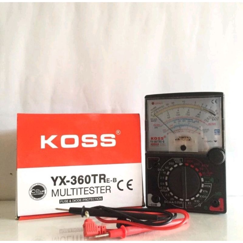 multitester KOSS YX-360 TR/MULTIMETER MULTI TESTER KOSS YX-360TR