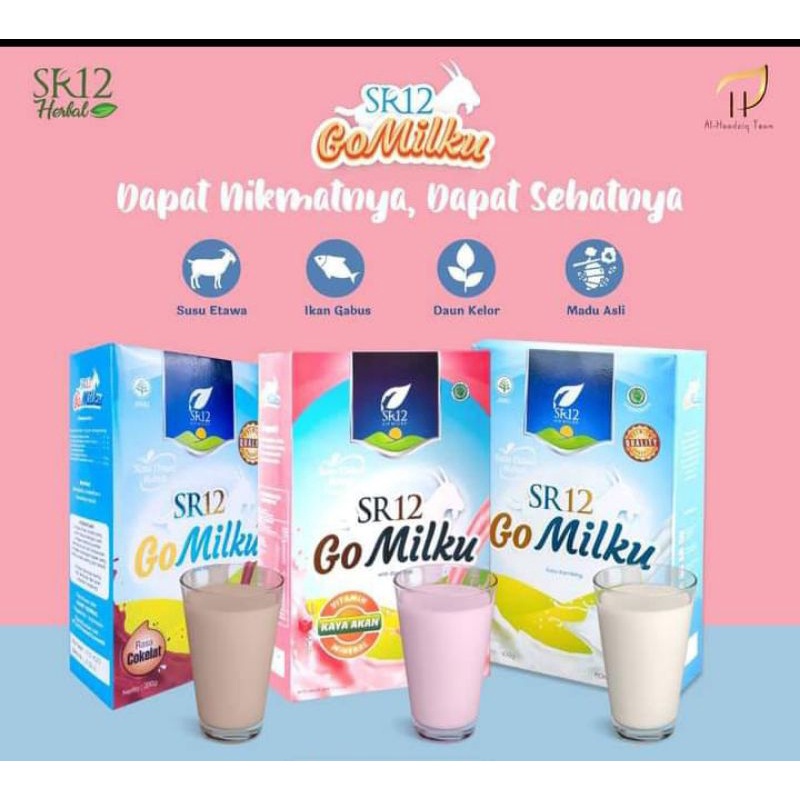 GO MILKU SR12/SUSU KAMBING ETTAWA