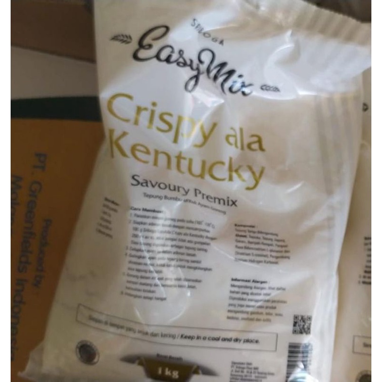 

TEPUNG CRISPY ALA KENTUCKY EASY MIX SRIBOGA 1KG