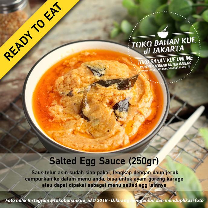 

Sauce Salted Egg Yolk Salty Eggs Saus Telur Asin Telor Based