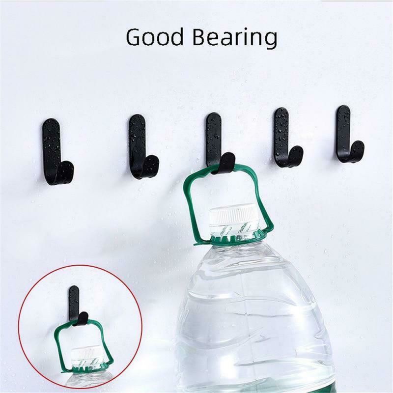 Gantungan Hook Tempel 5pcs Gantungan Dinding Kamar Mandi Minimalis Bathroom Wall Hook Hanger