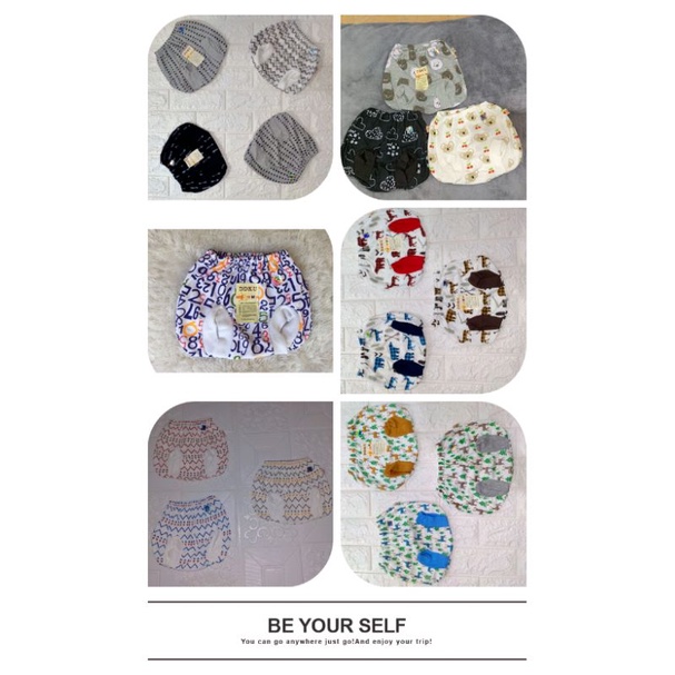 GROSIR DDKU MYKOKO IKO BABY || CELANA POP BAYI DDKU SNI PUTIH WARNA PRINT FULL MOTIF GAMBAR || CELAN