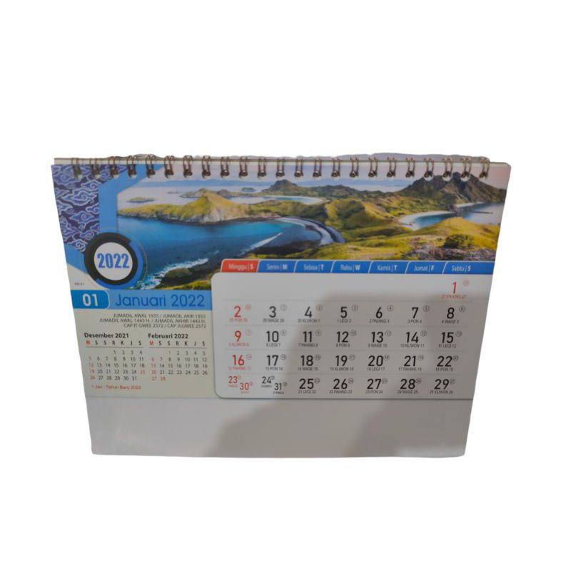 

kalender meja 2022 motif MURAH