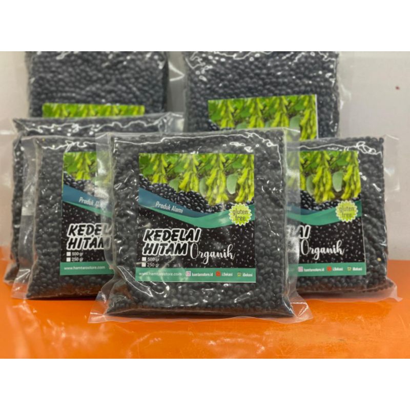 Kacang Kedelai Hitam Organik 250 gr