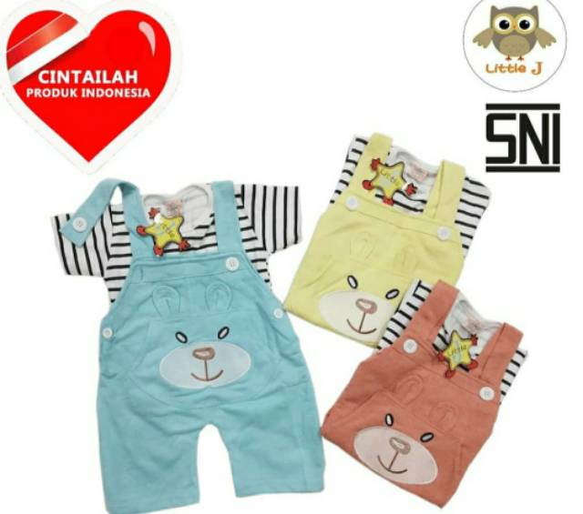 Setelan Baju Anak / BaJu Kodok Bayi / Overall Bayi / Overall Anak / Jumpsuit  [ Bunda Altaf ]