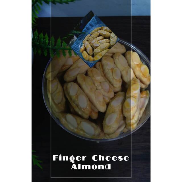 

Finger Cheese Almond ( kue kering lebaran)