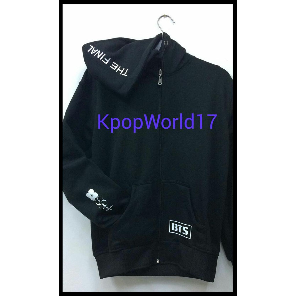 (New Arrival!!) Hoodie Zipper Wings Tour Final