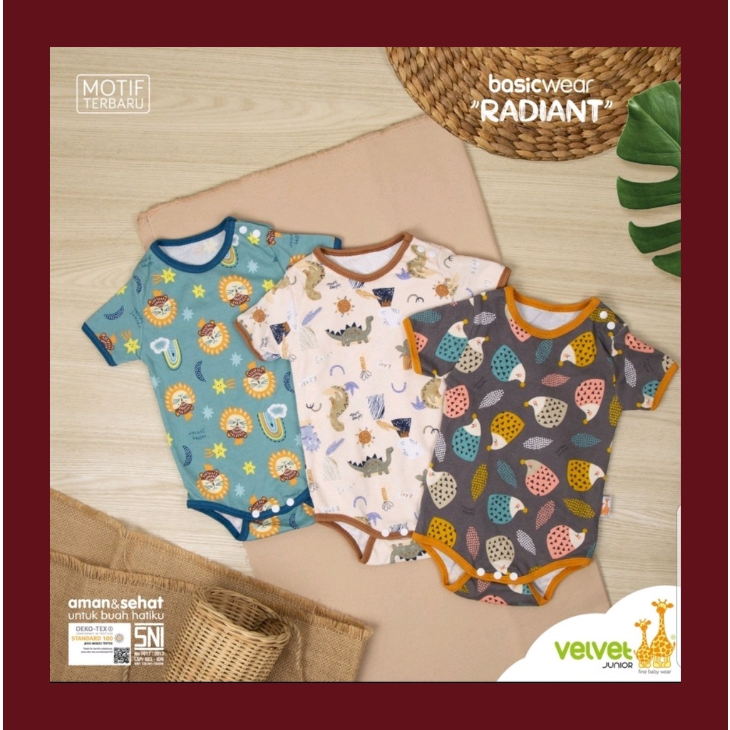 VELVET JUNIOR BAJU KODOK SEGITIGA NEWBORN