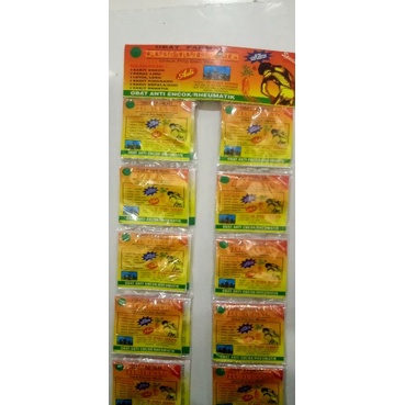 

flu tulang jenis Pill. isi 20pcs
