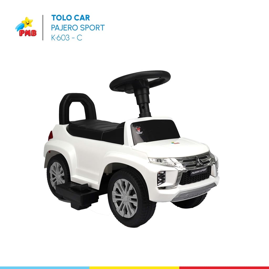 PMB Tolocar Off Road K603C  - Mitsubishi Pajero Sport (Mobil Mainan Anak)