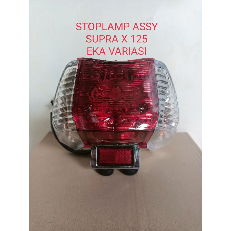 lampu belakang Supra x 125