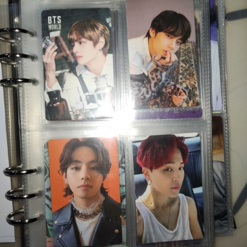 BUNDLE PHOTOCARD TAEHYUNG TEAR O, CREAM, BTSW, POB JIMIN