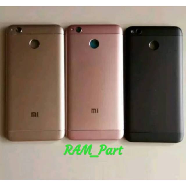 BACKDOOR TUTUP BATERAI XIAOMI REDMI 4X ORIGINAL