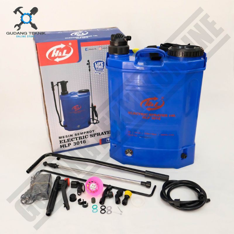 Semprot Hama Alat Semprot Obat Hama Elektrik H&L 13.8l 2in1 - Sprayer Hama Tanaman