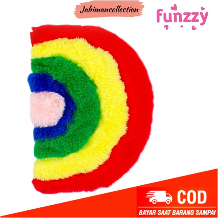 

✨ BISA COD ✨ FUNZZY RAINBOW NOTEBOOK