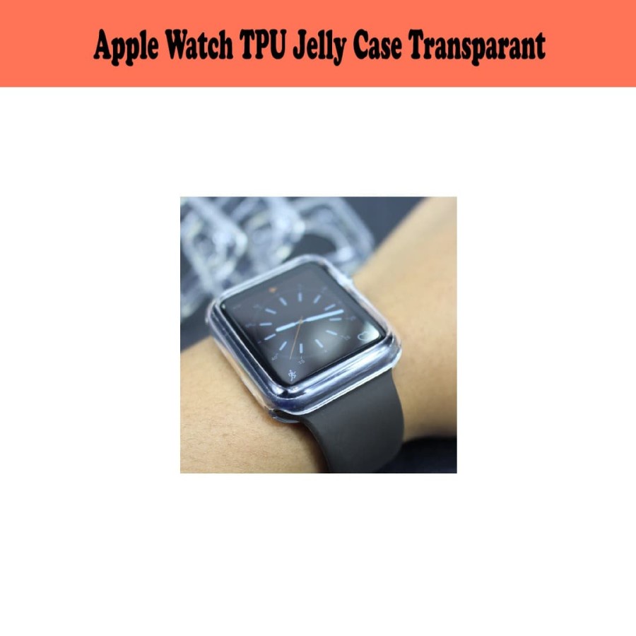Apple Watch Case Series 4 Jelly Material Soft Case TPU