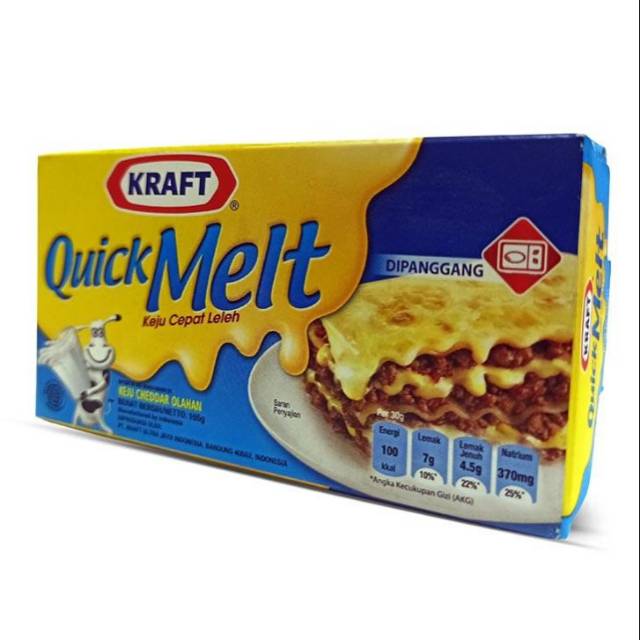 

Keju Kraft Quick Melt Mozza165 gr