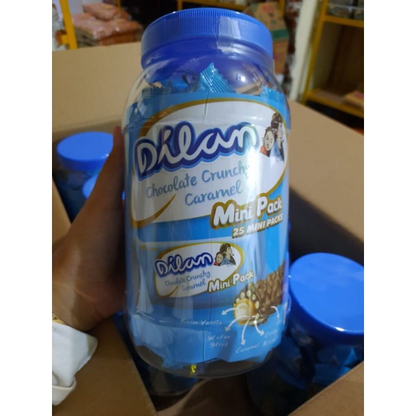 Coklat dilan 1toples (isi 25pcs)