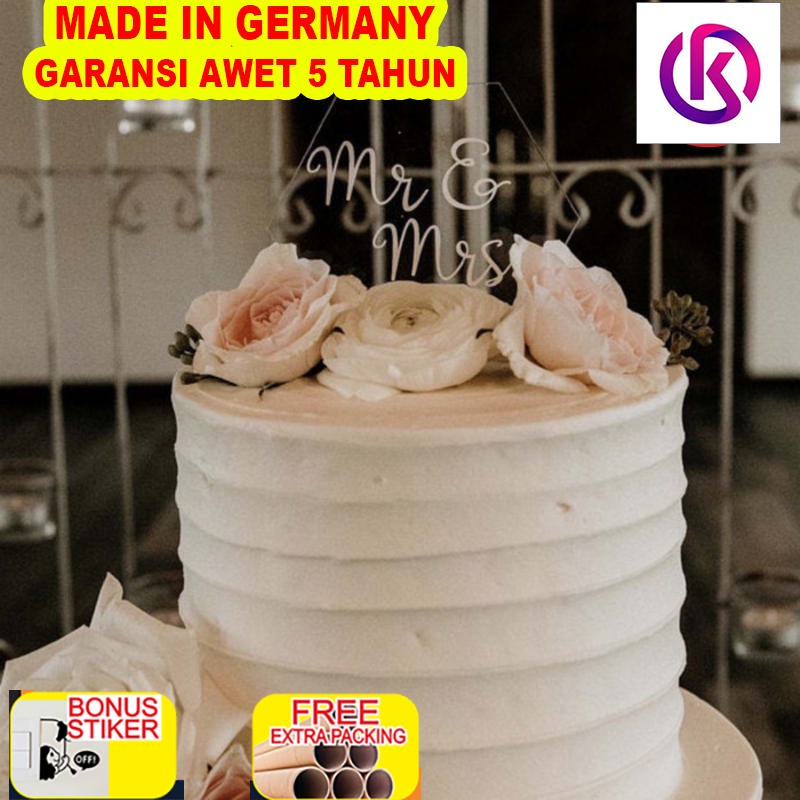 

Murah Custom Cake Topper Akrilik Hexagon Hiasan Kue Akrilik Tulisan Kue - 10cm
