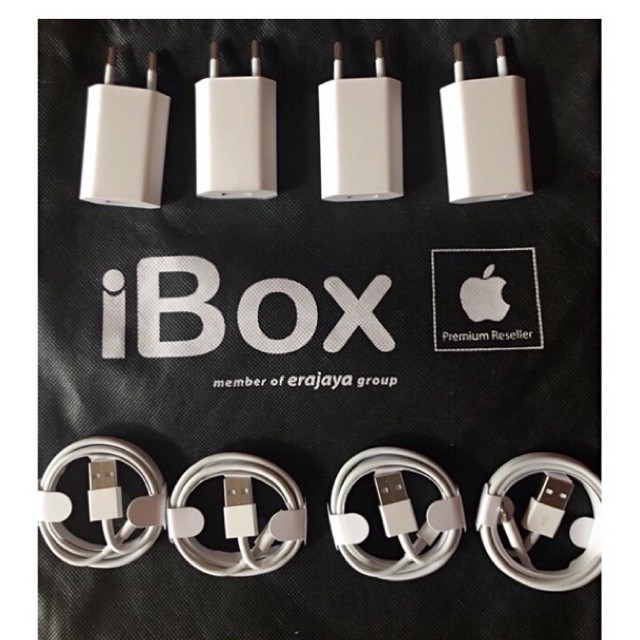 Cas Charger iPhone Original 100% COPOTAN / BAWAAN HP NEW