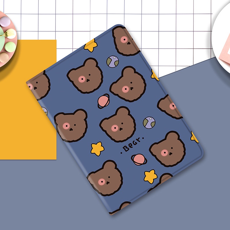 Case Pelindung Bahan Silikon Dengan Slot Pena Untuk Ipad 2021 10.2 Inch Mini6 11 Generasi 7 8