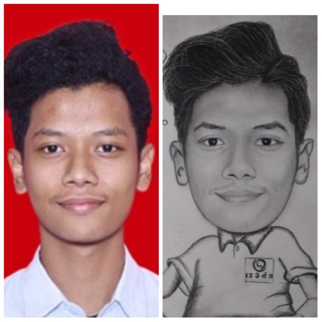 Lukisan Tangan Sketsa Dan Karikatur Wajah