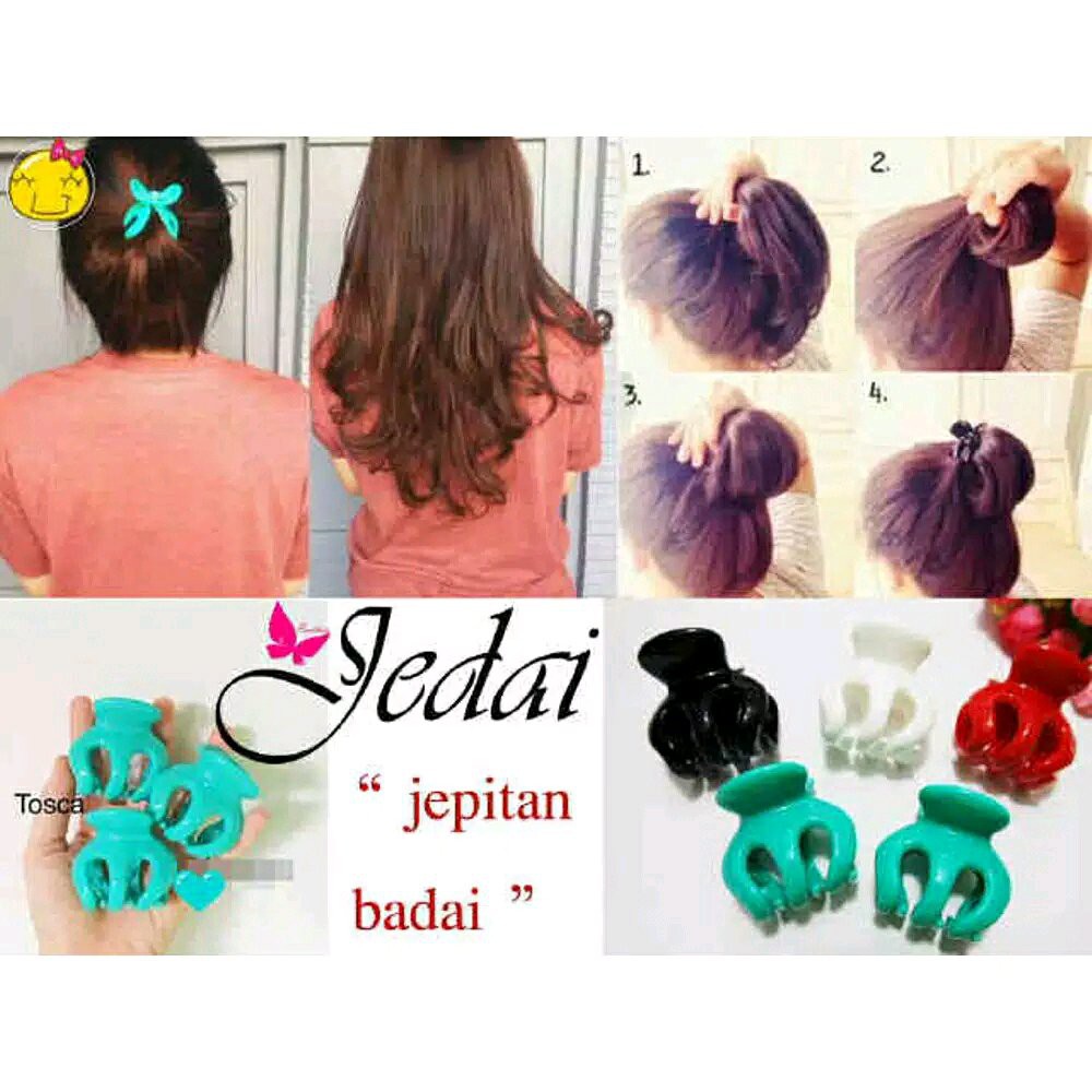 JEDAI Jepitan Rambut - Jepitan Badai - Hair Stylish Ukuran Besar - Isi 1 pcs