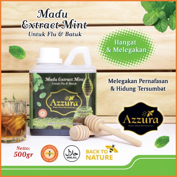 

Madu Batuk Extract Mint 500gr Antika Shop