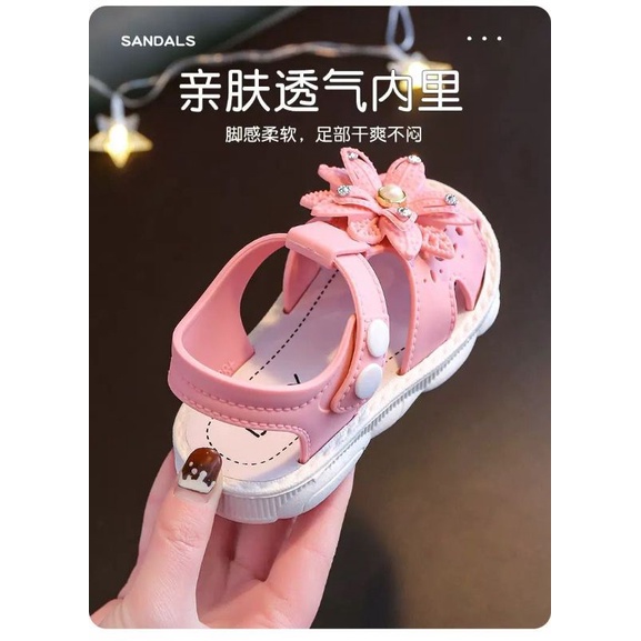 Sandal Fashion Baby Gilrs Bunga Matahari Import High Quality RF