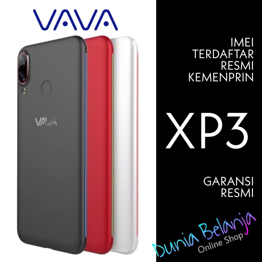 HP ANDROID VAVA XP3 4G - RAM 2GB FINGERPRINT - GARANSI RESMI - HP VAVA XP3 - HP ANDROID MURAH