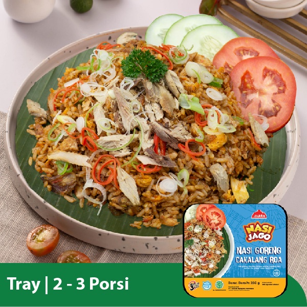 

Laukita Nasi Goreng Cakalang Roa Pedas Sedang Frozen Food [250g]