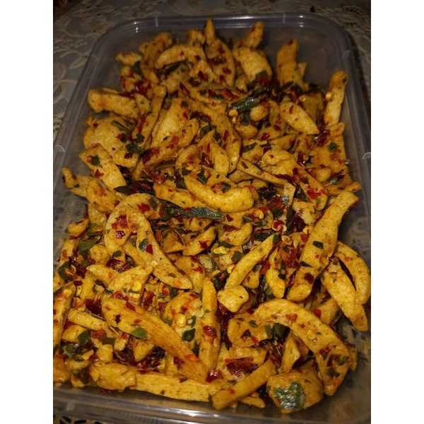 

Basreng cup pedas renyah gurih enak