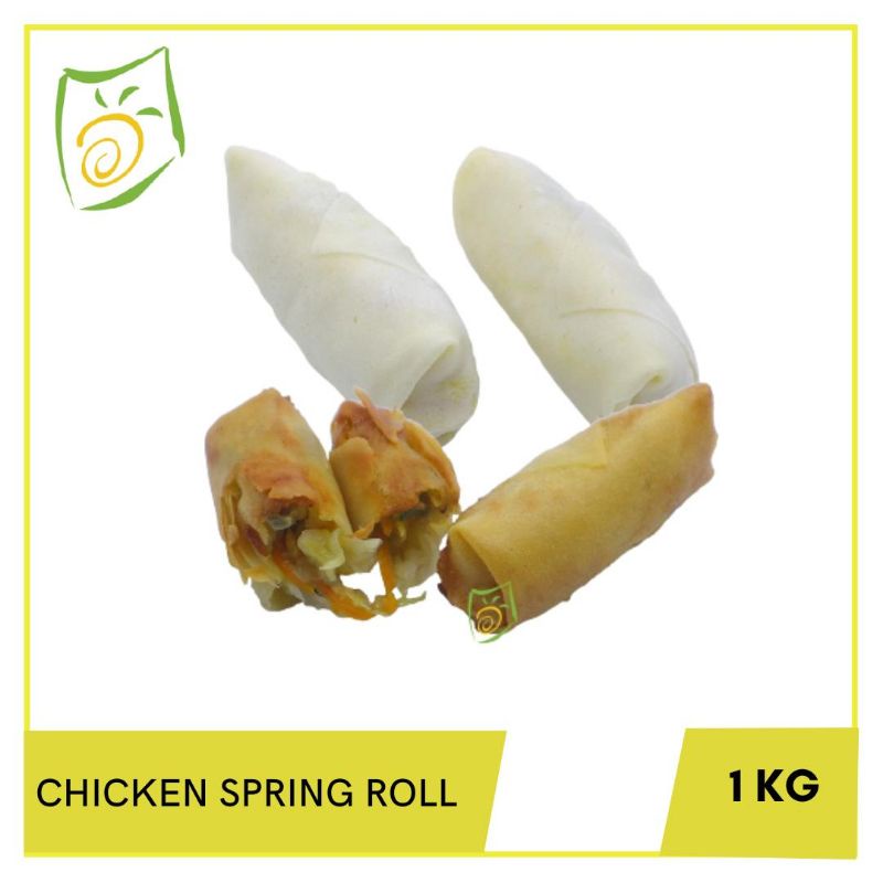 

Frozen Chicken Spring Roll 1kg