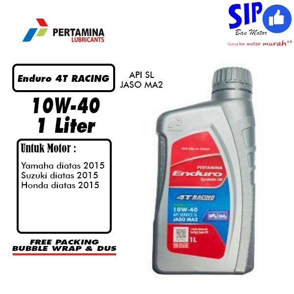 Oli Pertamina Enduro Racing 10W40 1L