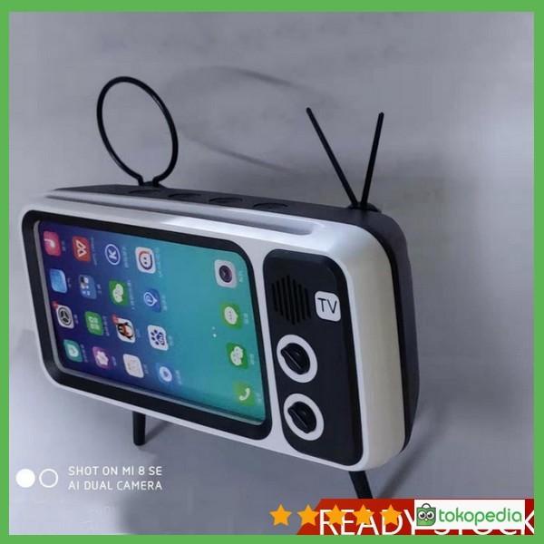 Metal  | Tb Portable Wireles Pth800 Retro Tv Mini Bluetooth Super Bass Speaker