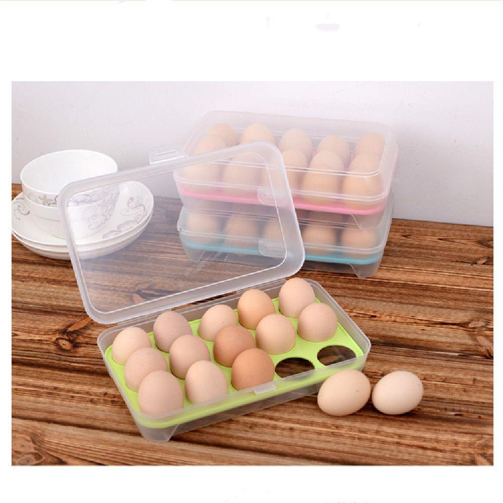 Top Storage Box Dapur Kotak Penyimpanan Non-slip Transparan Fresh-keeping Box