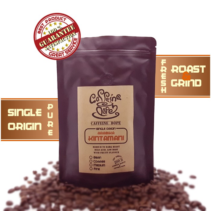 

Kopi Arabika Kintamani 200 Gr Single Origin - Bean/Biji & Ground/Bubuk