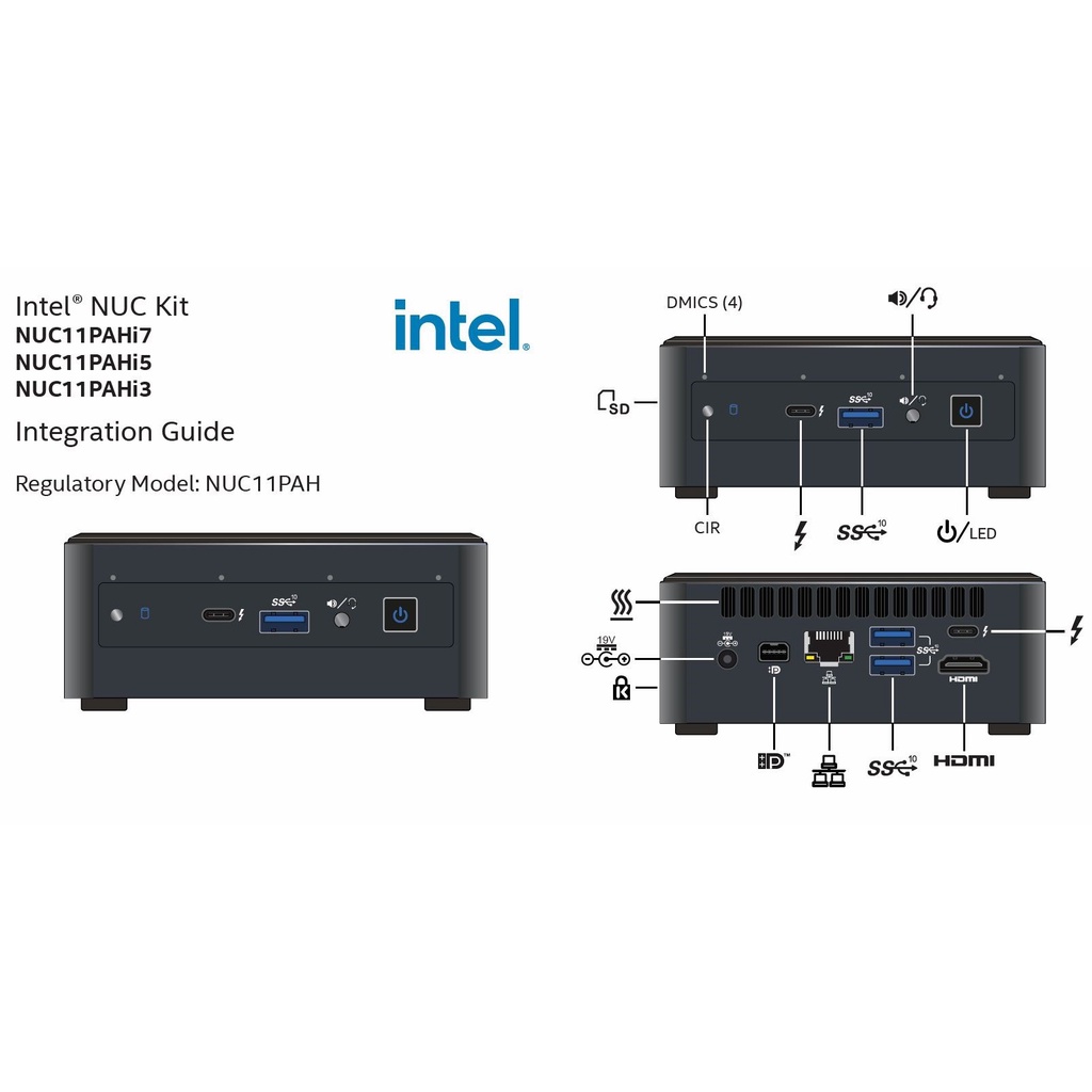 Intel nuc схема питания