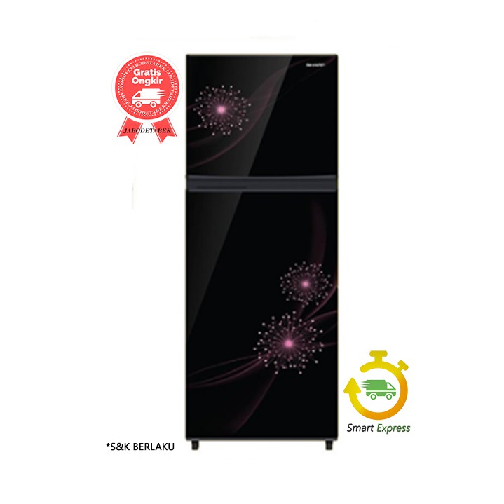 KULKAS SHARP SJ 237 MG / SJ237MG / SJ 237MG DB/DP - (2 PINTU / 205 LITER)