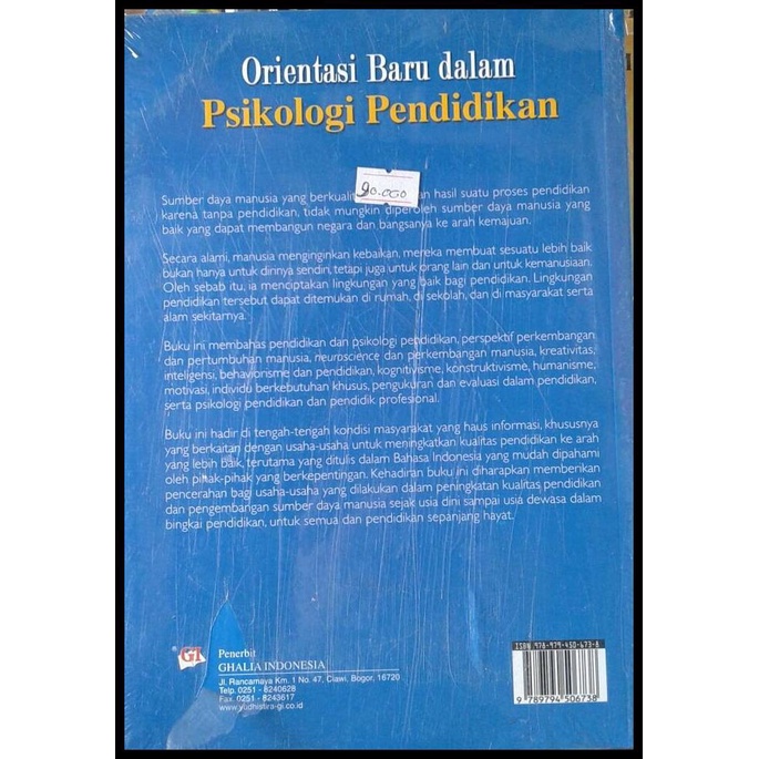 

TERBARUU!! Buku Orientasi Baru dalam Psikologi Pendidikan PROMO